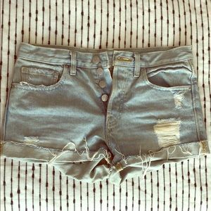 BDG denim shorts